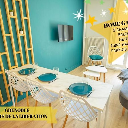 גרנובל Home Ganusha Cosy 3 Chambres Parking Gratuit Balcon מראה חיצוני תמונה