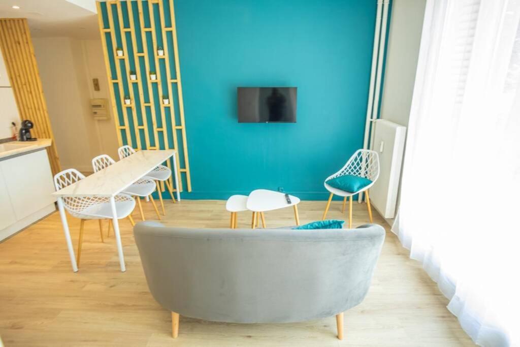 גרנובל Home Ganusha Cosy 3 Chambres Parking Gratuit Balcon מראה חיצוני תמונה