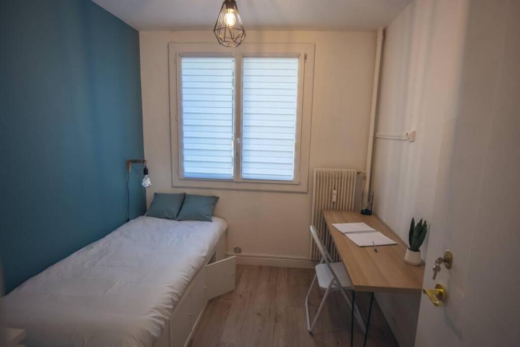 גרנובל Home Ganusha Cosy 3 Chambres Parking Gratuit Balcon מראה חיצוני תמונה