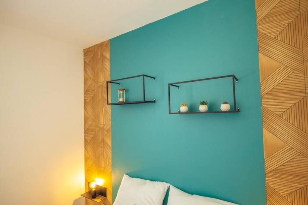 גרנובל Home Ganusha Cosy 3 Chambres Parking Gratuit Balcon מראה חיצוני תמונה